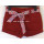 crimson 100% cotton girls shorts